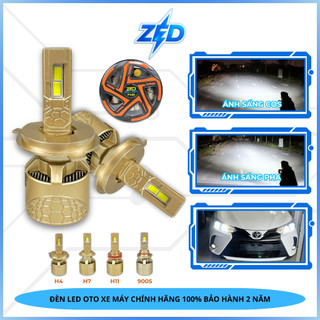 Đèn Pha Bi Cầu F125 ZED LIGHT - 120W Siêu Sáng, Đi Đêm Chiếu Xa Hơn 200m Chuyên Lắp Oto Xe Máy Chân H4 / H7 / H11 / 9005
