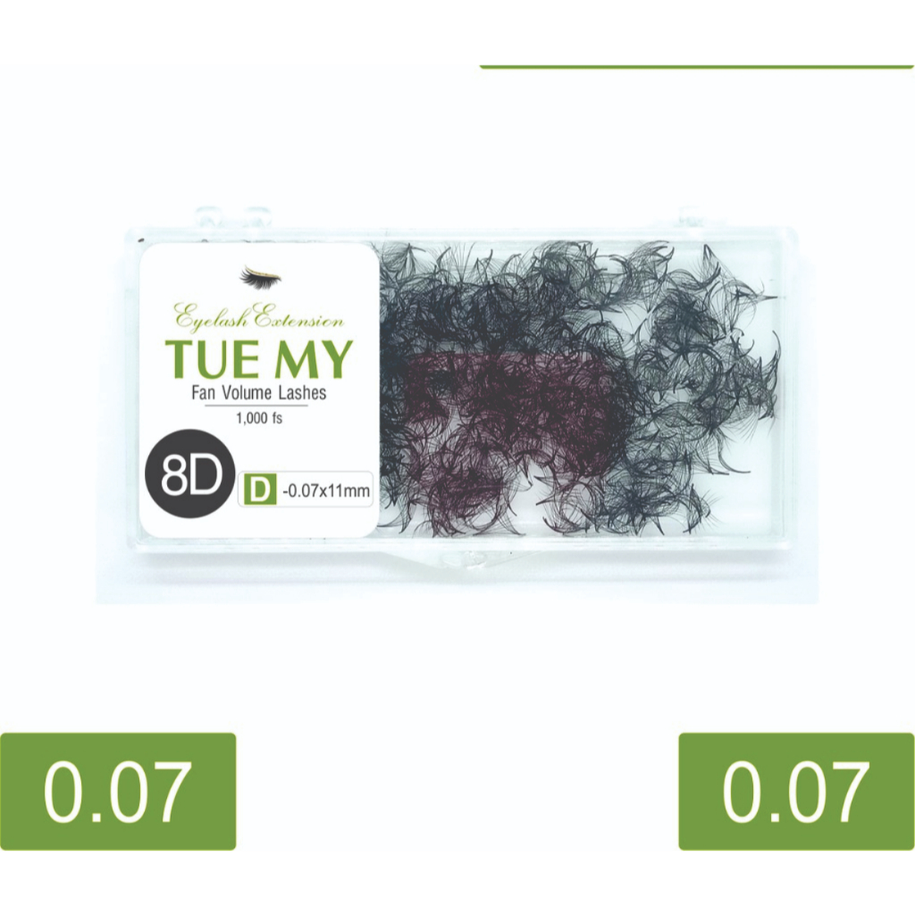 Mi Lụa Fan Volume 8D Sợi 0.07