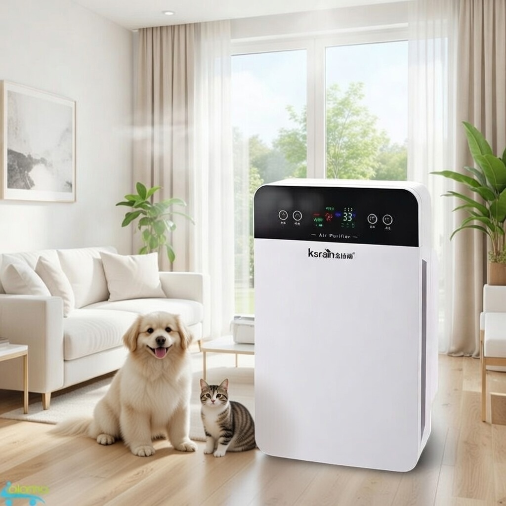 (Voucher Xtra) Máy Lọc Không Khí Ksrain - Diệt Khuẩn, Lọc Bụi Mịn PM2.5, Khử Mùi Hiệu Quả - Màn Hình