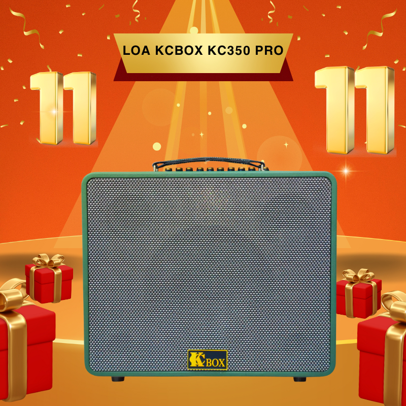 [ Loa Kcbox Kc350 Pro ] Loa Karaoke Di Động Hay Mới 100% Bảo Hành 1 Năm.