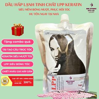 Ủ Tóc, Hấp Lạnh Collagen & Keratin LPP, Phục Hồi Tóc Hư Tổn, Mượt Bóng Khỏe 900ml (Hàng Chính Hãng)