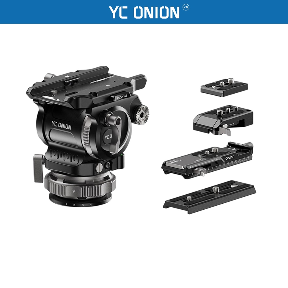 YC Onion Cedar CB7 Đầu dầu Fluidhead Bundle FHCB7P chính hãng