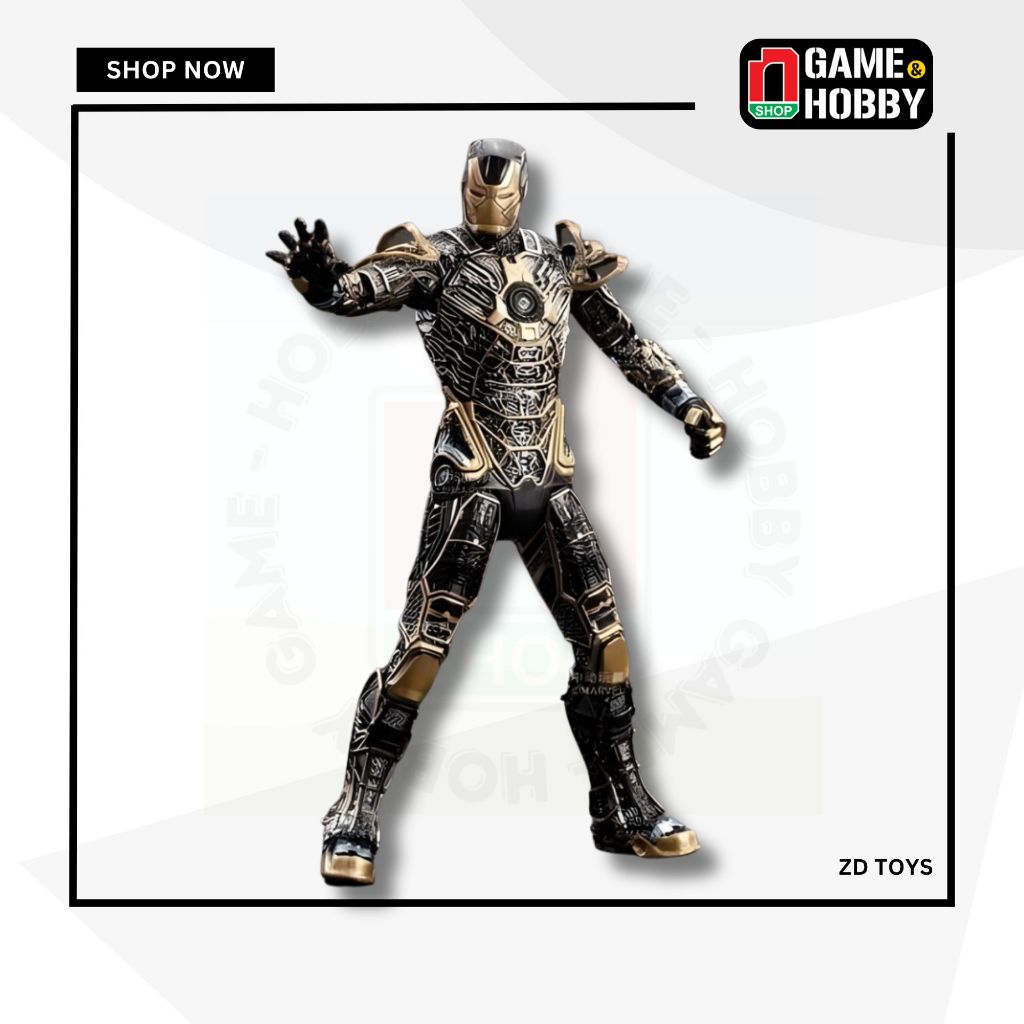 Marvel - Iron Man MK41 - Mô hình chính hãng ZD Toys