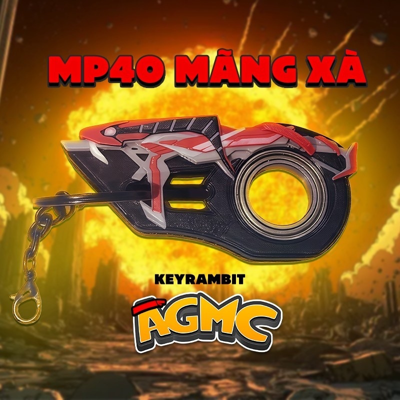 Keyrambit FireFire – Các mẫu móc khóa cực ngầu, MP40 Mãng Xà,.... Xã Stress có thể mang đi khắp nơi.