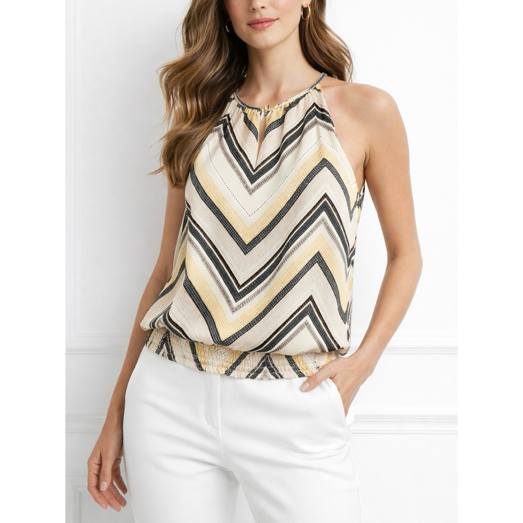 Áo lụa hiệu White House WHBM