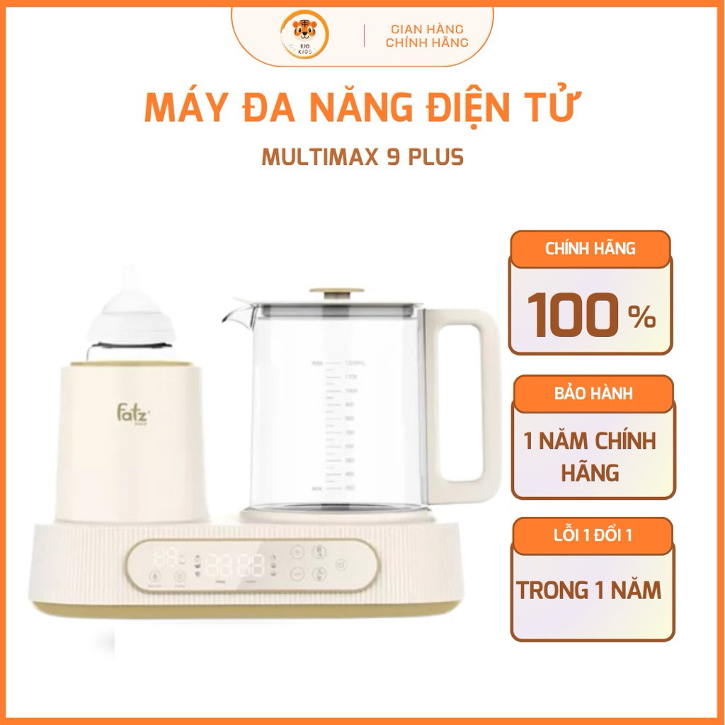 Máy Đa Năng Điện Tử MULTIMAX 9 PLUS Có Chức Năng Lắc Sữa Fatz Baby