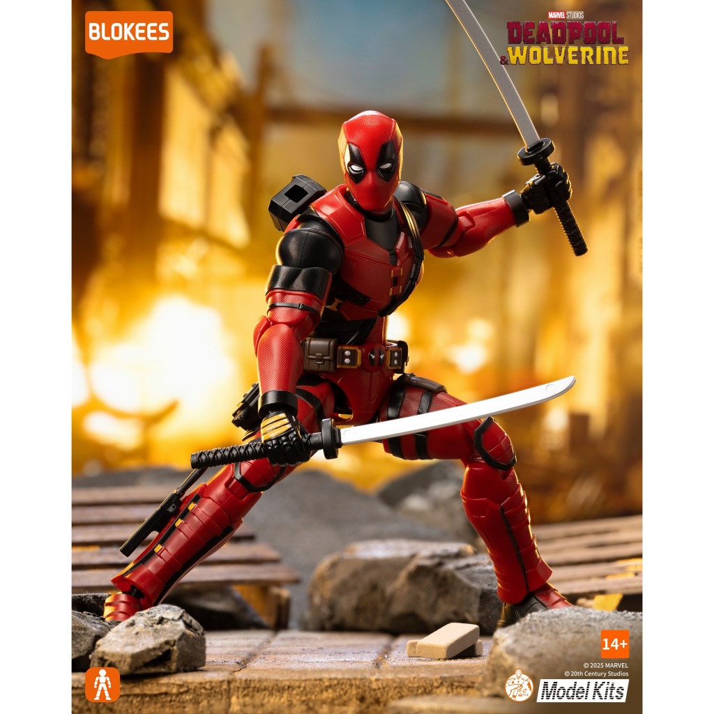 Đồ chơi Blokees Figures – Marvel Infinity SAGA 81116 – Marvel Heros – Championclass (CC04) Deadpool