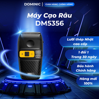 Máy cao râu DOMINIC DM5356 mini cao cấp, tông đơ cạo râu chính hãng, máy cạo râu du lịch cạo sạch sát chân- JMI SHOP