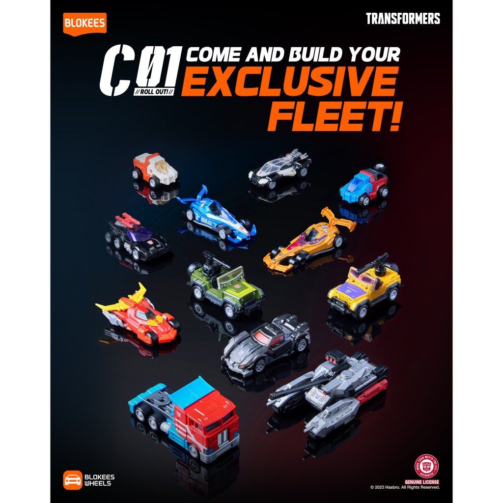 Đồ chơi Blokees Figures – BLOKEES WHEELS TRANSFORMERS C01 Auto Prime – 75604