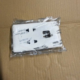 Mặt điện ổ cắm, công tắc S19 (lỗ vuông)