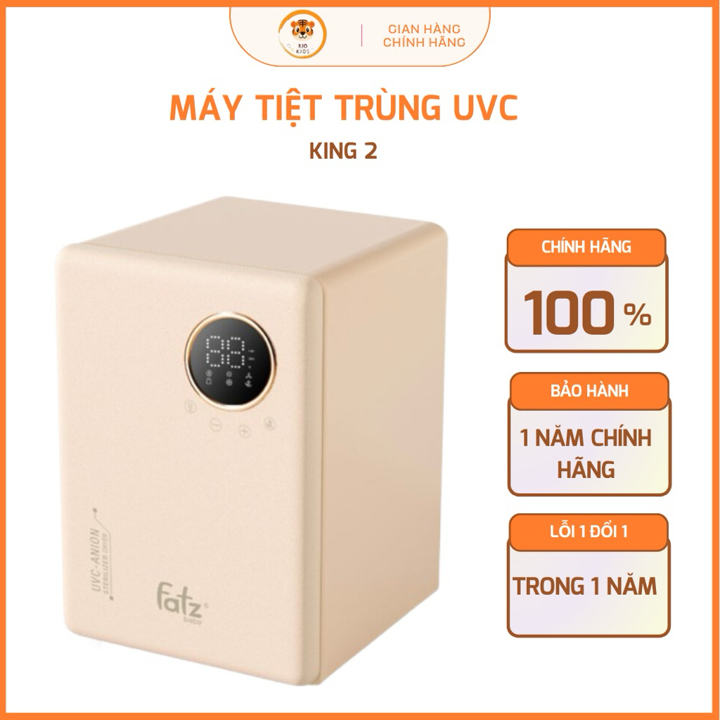 Máy Tiệt Trùng Sấy Khô UVC King 2 Fatz Baby - FB4799BT