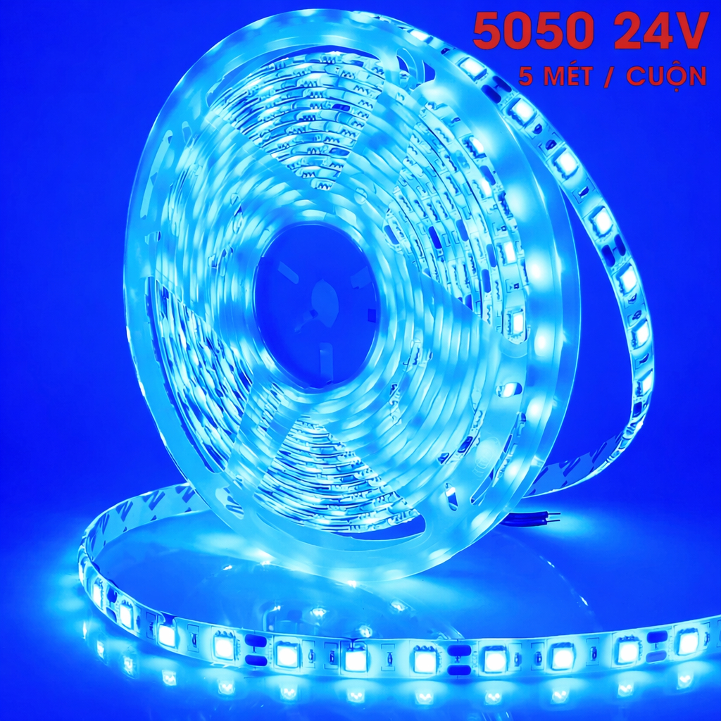 Led dán 5050 điện áp 24V