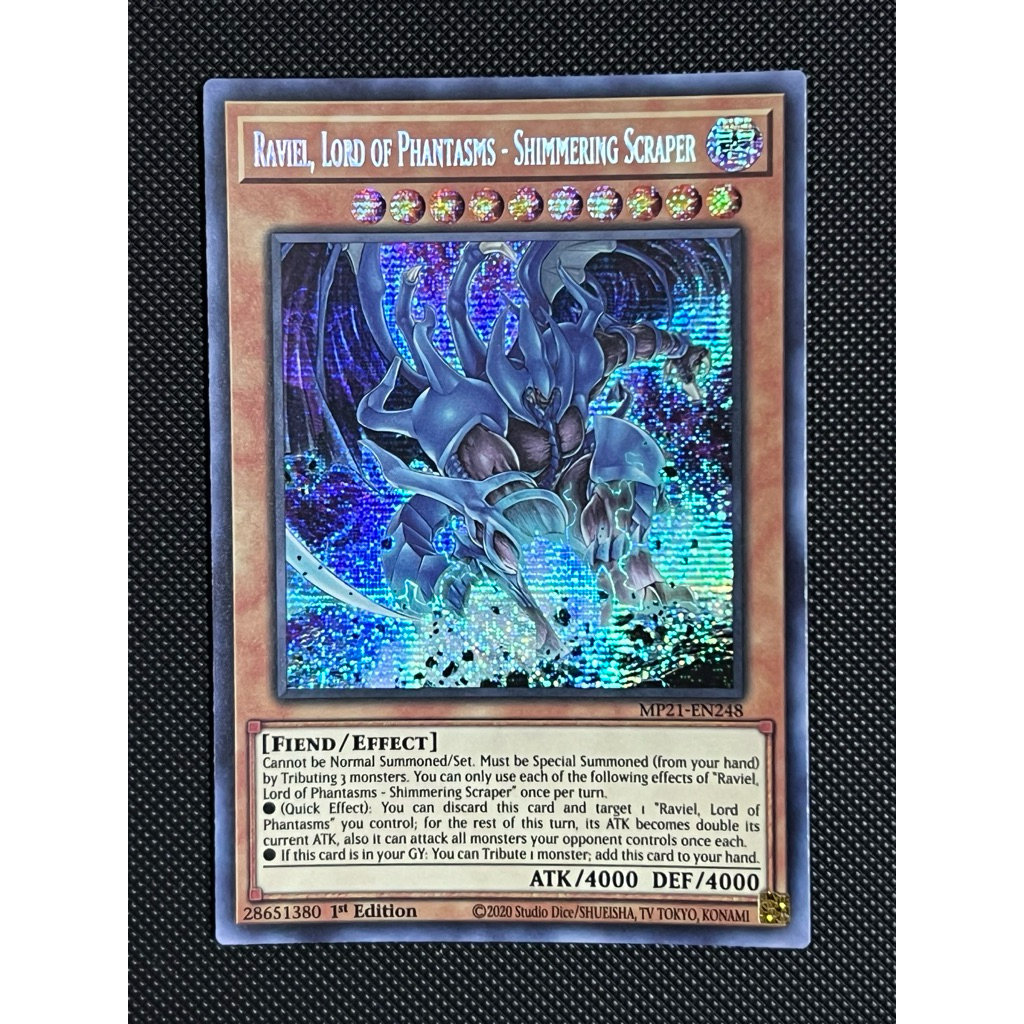 [TCG] Thẻ Bài Yugioh Raviel, Lord of Phantasms - Shimmering Scraper