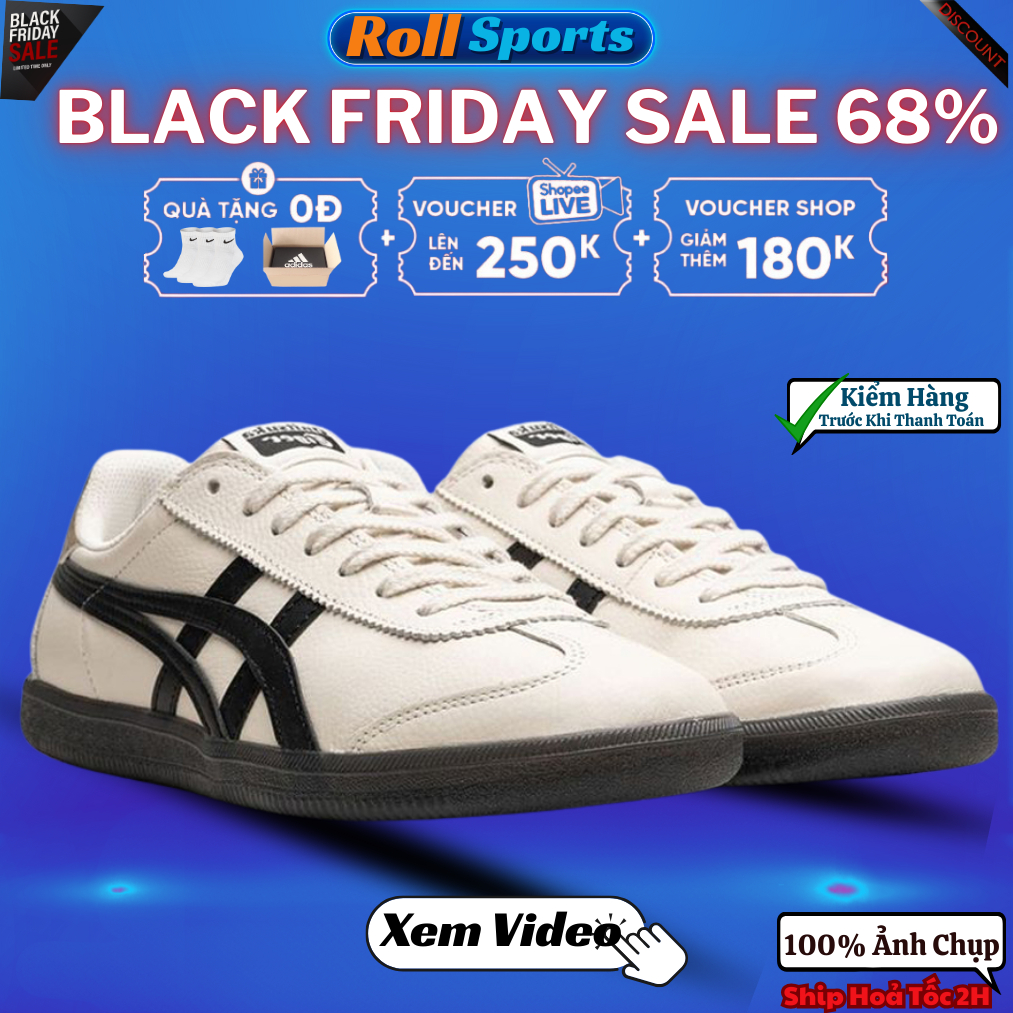 Giày Onitsuka Tiger Tokuten ‘White’ Chính Hãng Cho Nam Nữ Phong Cách Thời Trang Thể Thao - 1183B938 