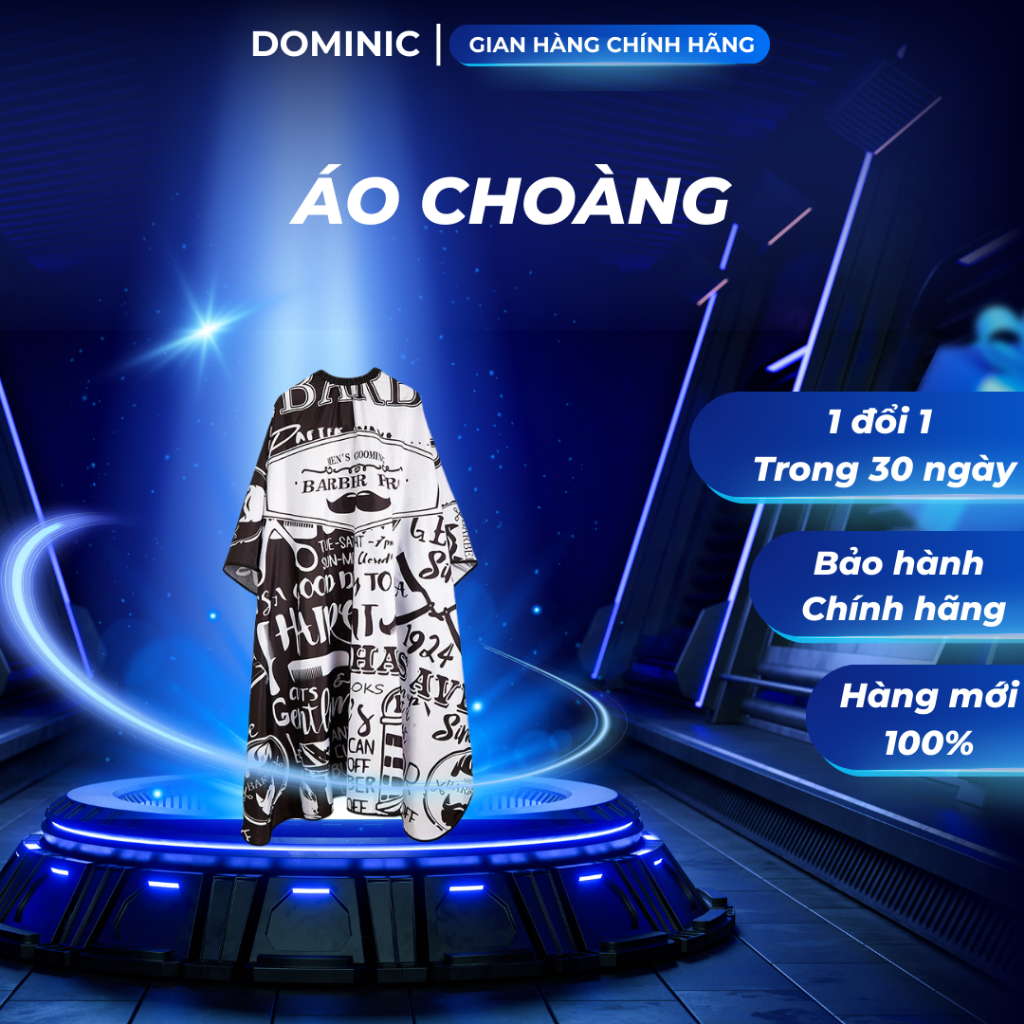 Áo choàng cắt tóc chuyên nghiệp bản 160cm X 140cm - JMI SHOP - JMI GROUP