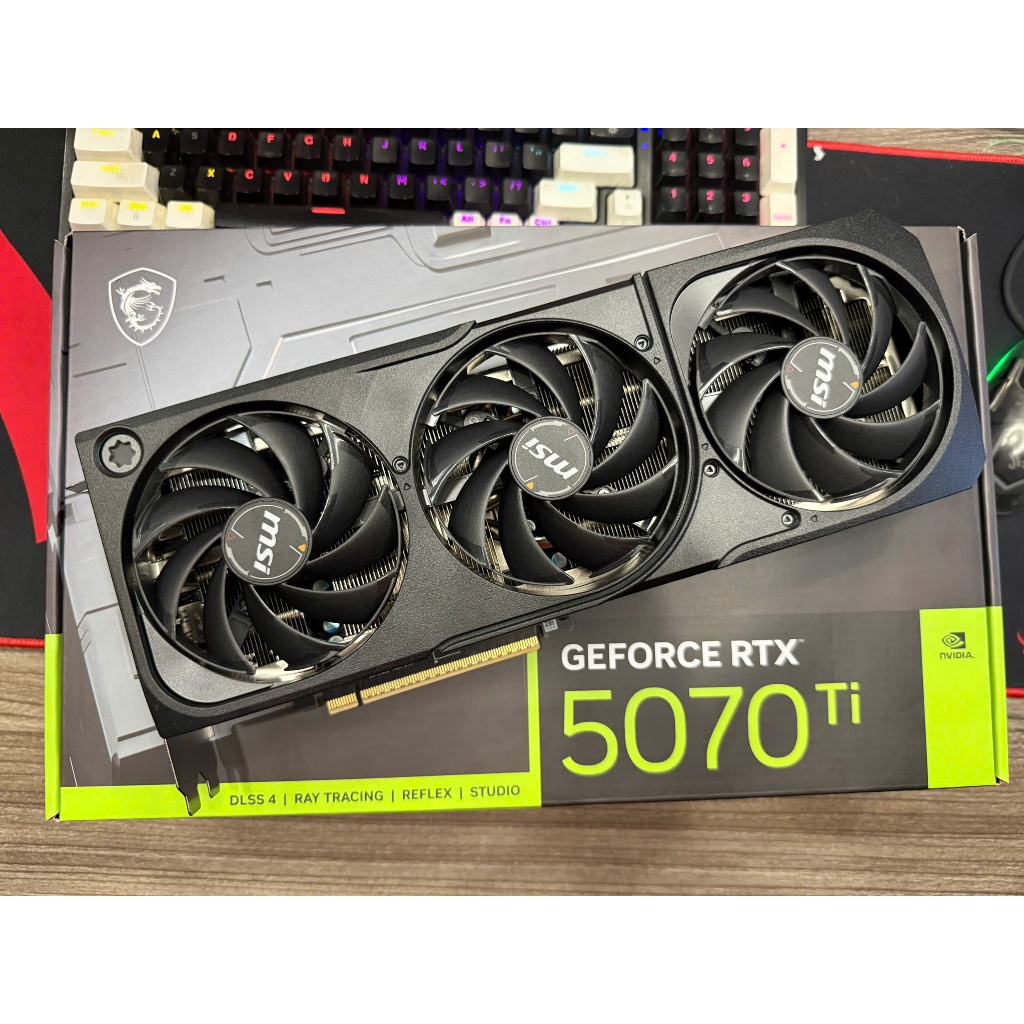 Card Màn Hình VGA MSI RTX 5070 Ti 16GB SHADOW 3X OC Bảo Hành 11.2028