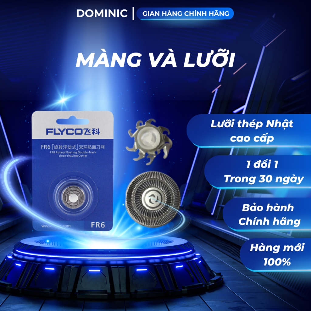 Lưỡi thay thế cho máy cạo râu FR6, rs182,ps187,mn585,s500,rs831 ĐVT/chiếc - JMI SHOP - JMI GROUP