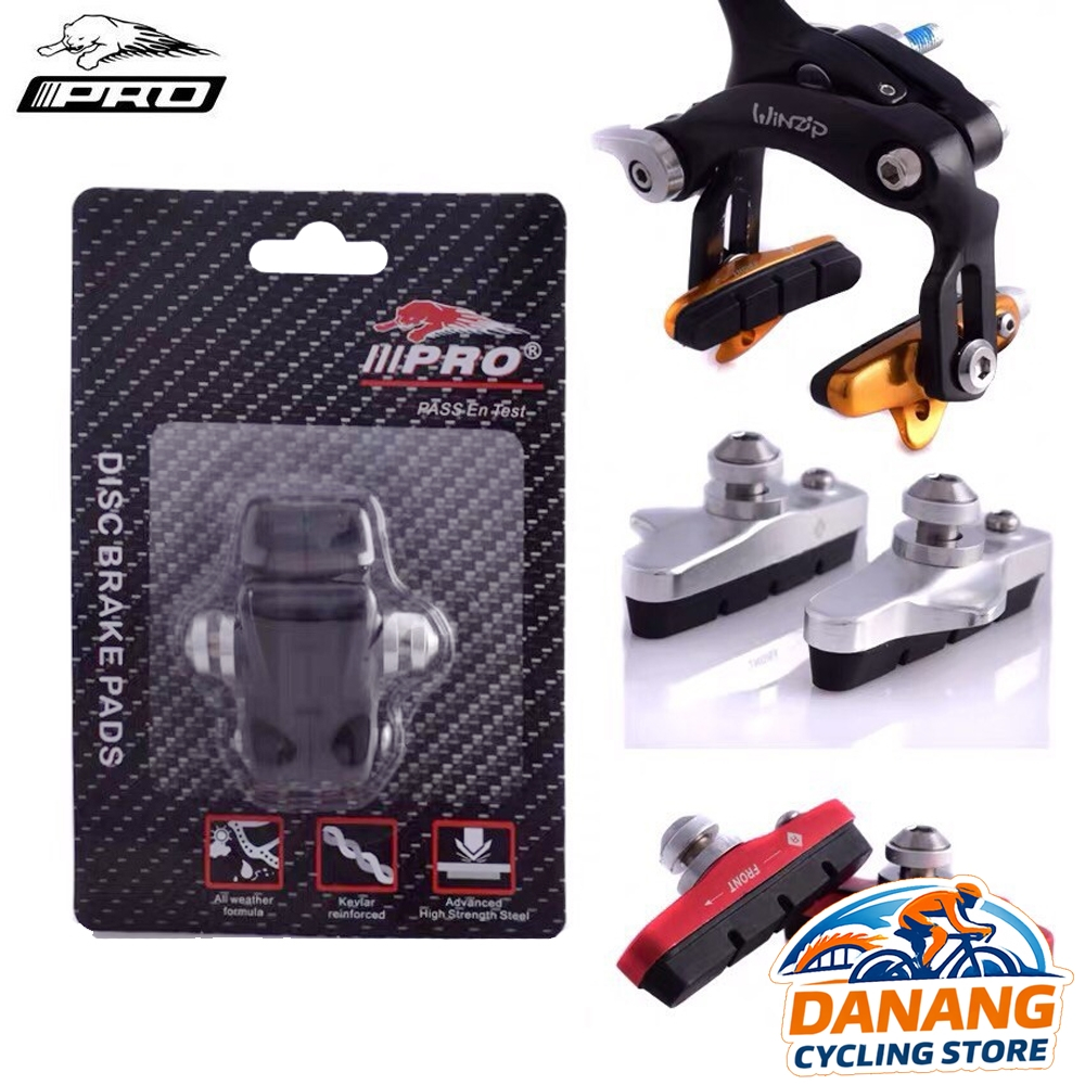 Cặp Gôm Phanh Xe Đạp IIIPRO – Cao Su Bám Tốt – Phanh Êm