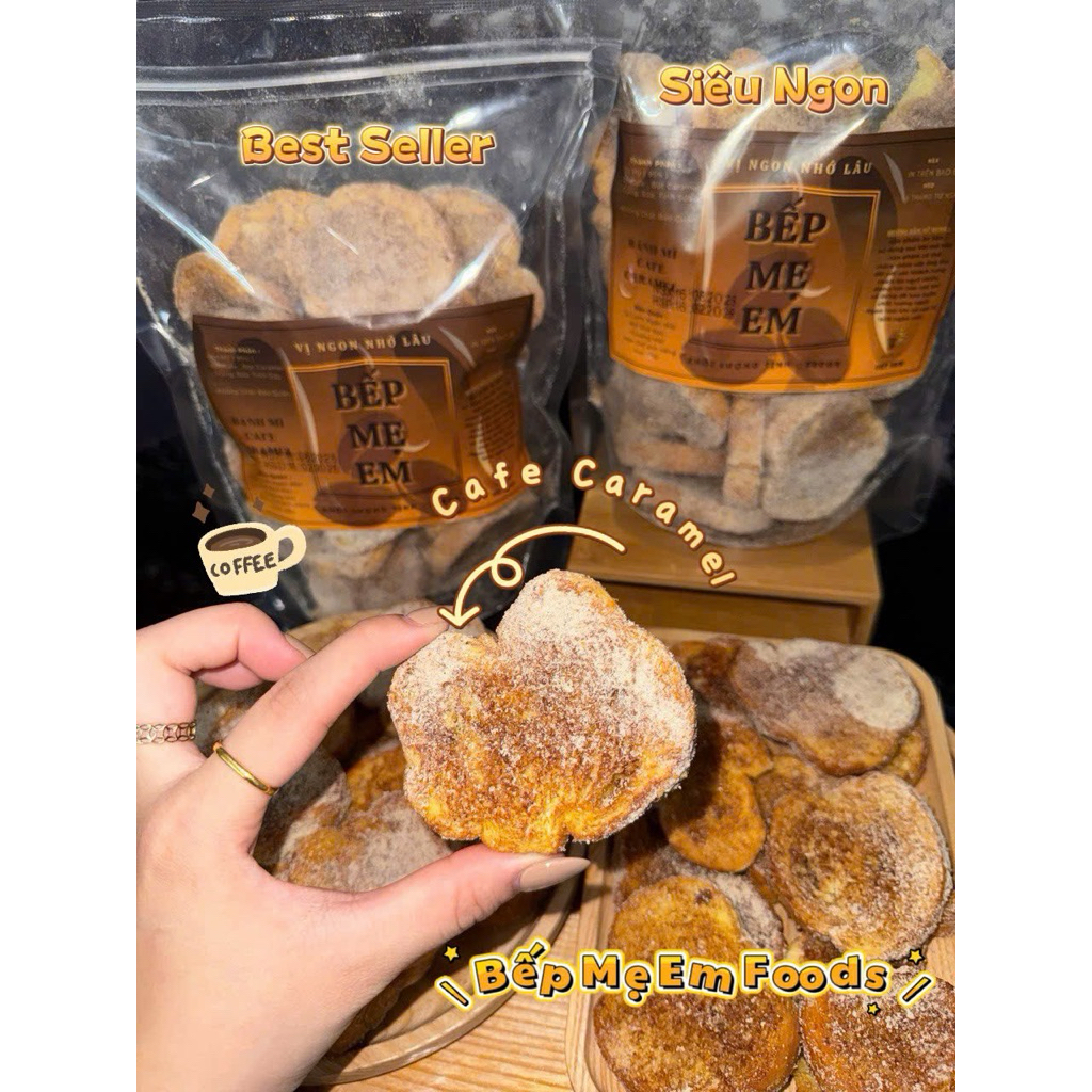 Bánh Mì Cafe Caramel Đẫm Vị Thơm Ngon Giòn Rụm Chuẩn Vị Bếp Mẹ Em