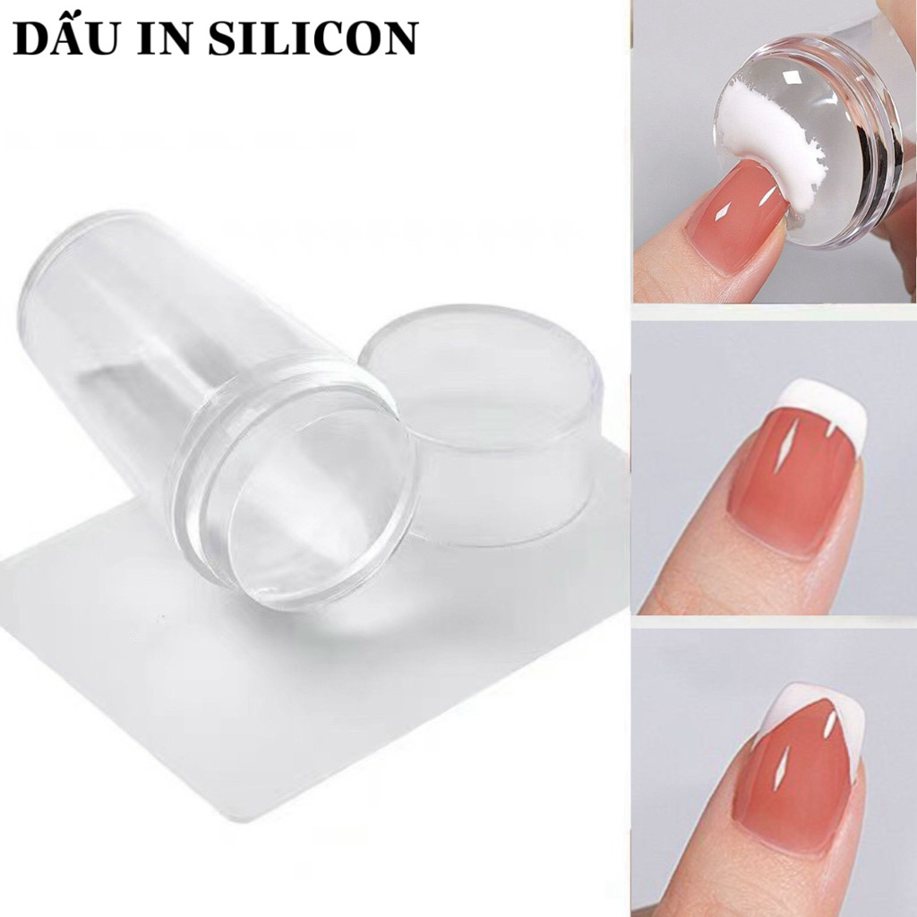 Cục in silicon french đầu móng
