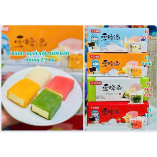 Sỉ Thùng 2,5kg bánh nếp phu thê bọc dẻo