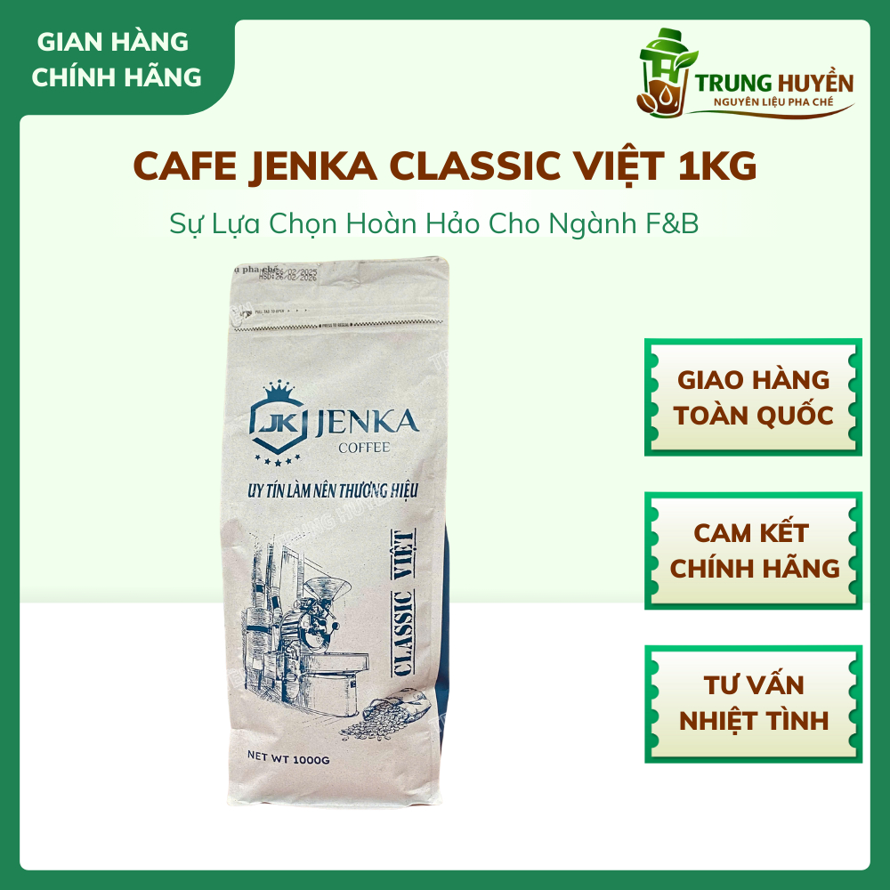Cafe Jenka Classic Việt 1kg