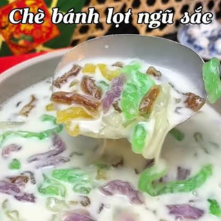 Set nguyên liệu nấu chè bánh lọt ngũ sắc Thảo mộc Mommy