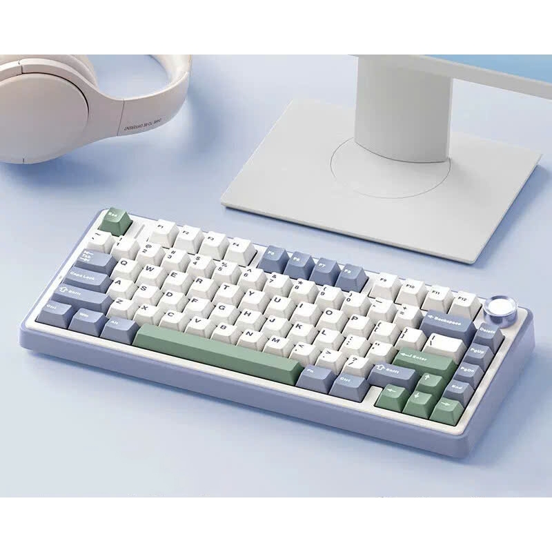 Bàn phím Aula F75 - Ship hoả tốc HCM - 3 chế độ kết nối - Led RGB từng phím - Mạch xuôi hotswap - Pin 4000 mAh | BigBuy360 - bigbuy360.vn