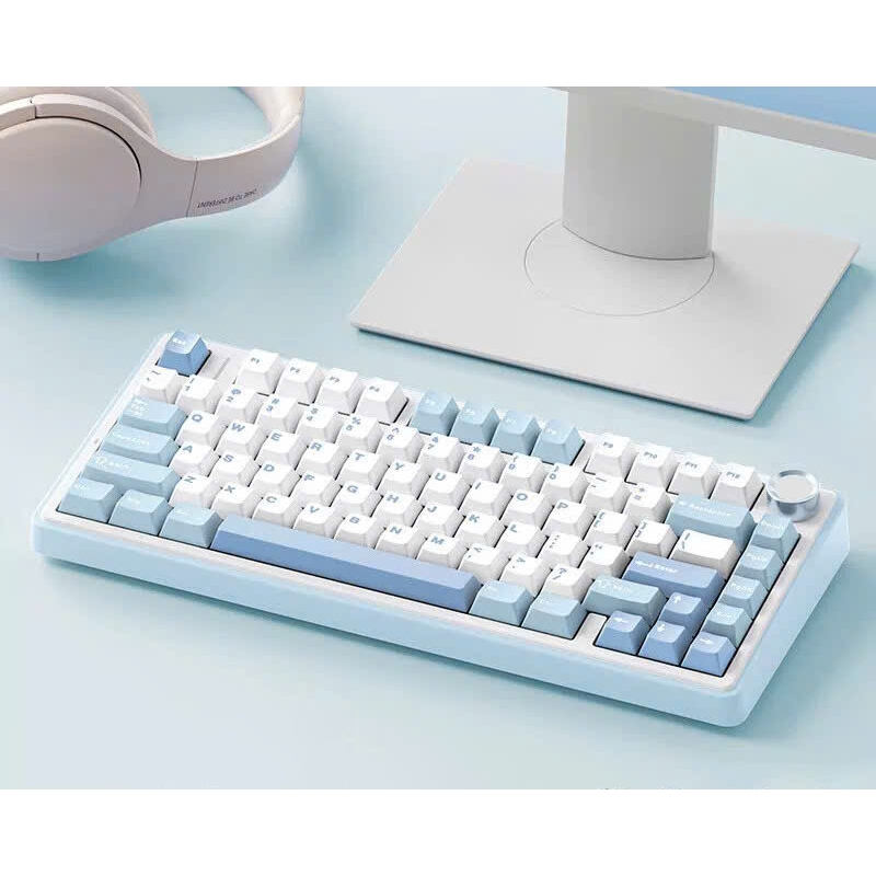 Bàn phím Aula F75 - Ship hoả tốc HCM - 3 chế độ kết nối - Led RGB từng phím - Mạch xuôi hotswap - Pin 4000 mAh | BigBuy360 - bigbuy360.vn