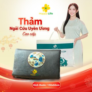 Thảm Ngải Cứu Uyên Ương Cao Cấp Hoàng Thịnh An Happy Life Chính Hãng Kích Thước 60x150cm