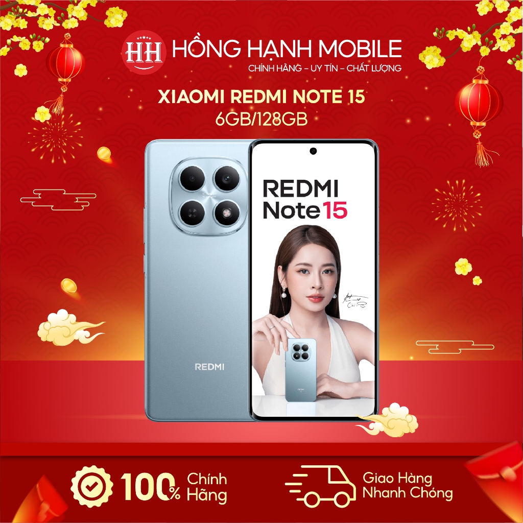 Điện Thoại Xiaomi Redmi Note 15 6GB/128GB - Hàng Chính Hãng | BigBuy360 - bigbuy360.vn