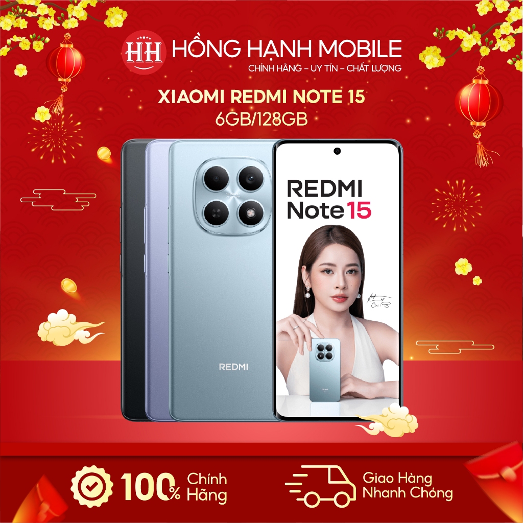 Điện Thoại Xiaomi Redmi Note 15 6GB/128GB - Hàng Chính Hãng | BigBuy360 - bigbuy360.vn