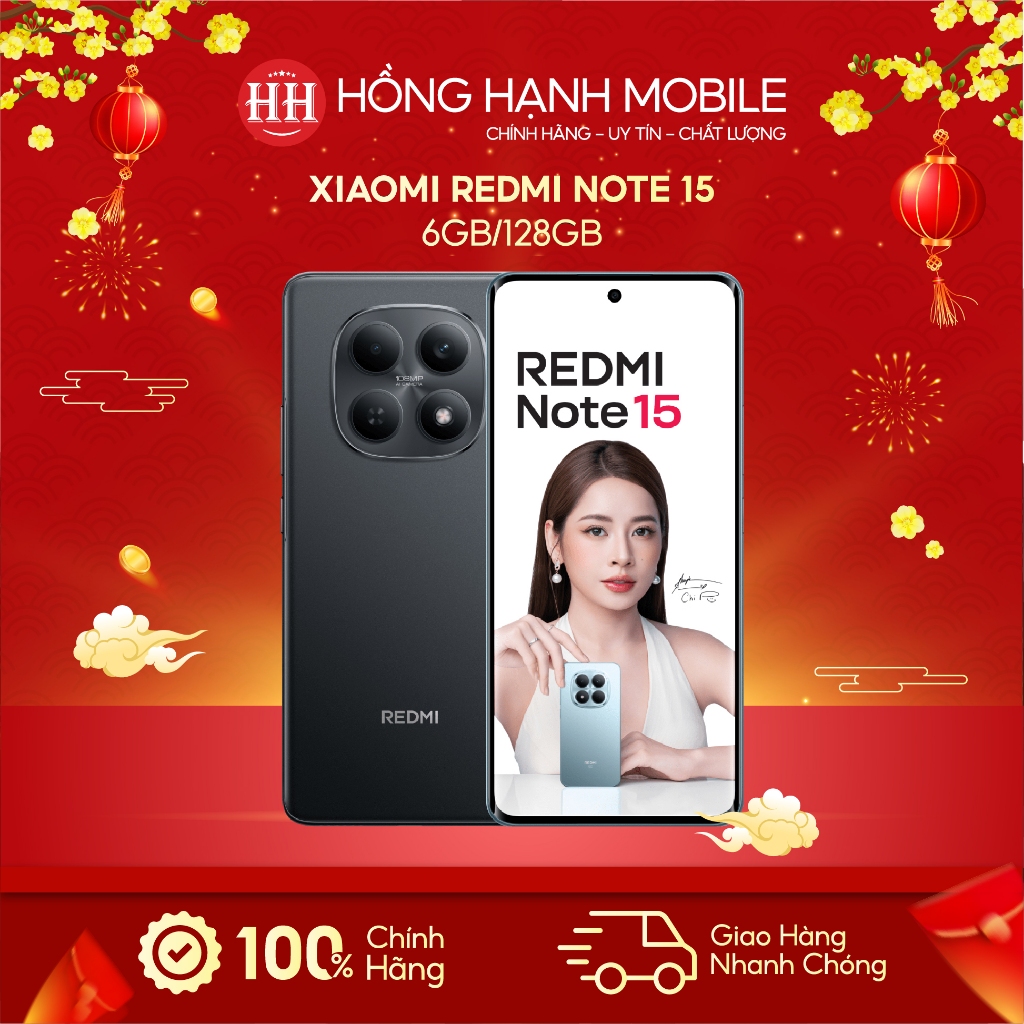 Điện Thoại Xiaomi Redmi Note 15 6GB/128GB - Hàng Chính Hãng | BigBuy360 - bigbuy360.vn