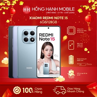 Điện Thoại Xiaomi Redmi Note 15 6GB/128GB - Hàng Chính Hãng