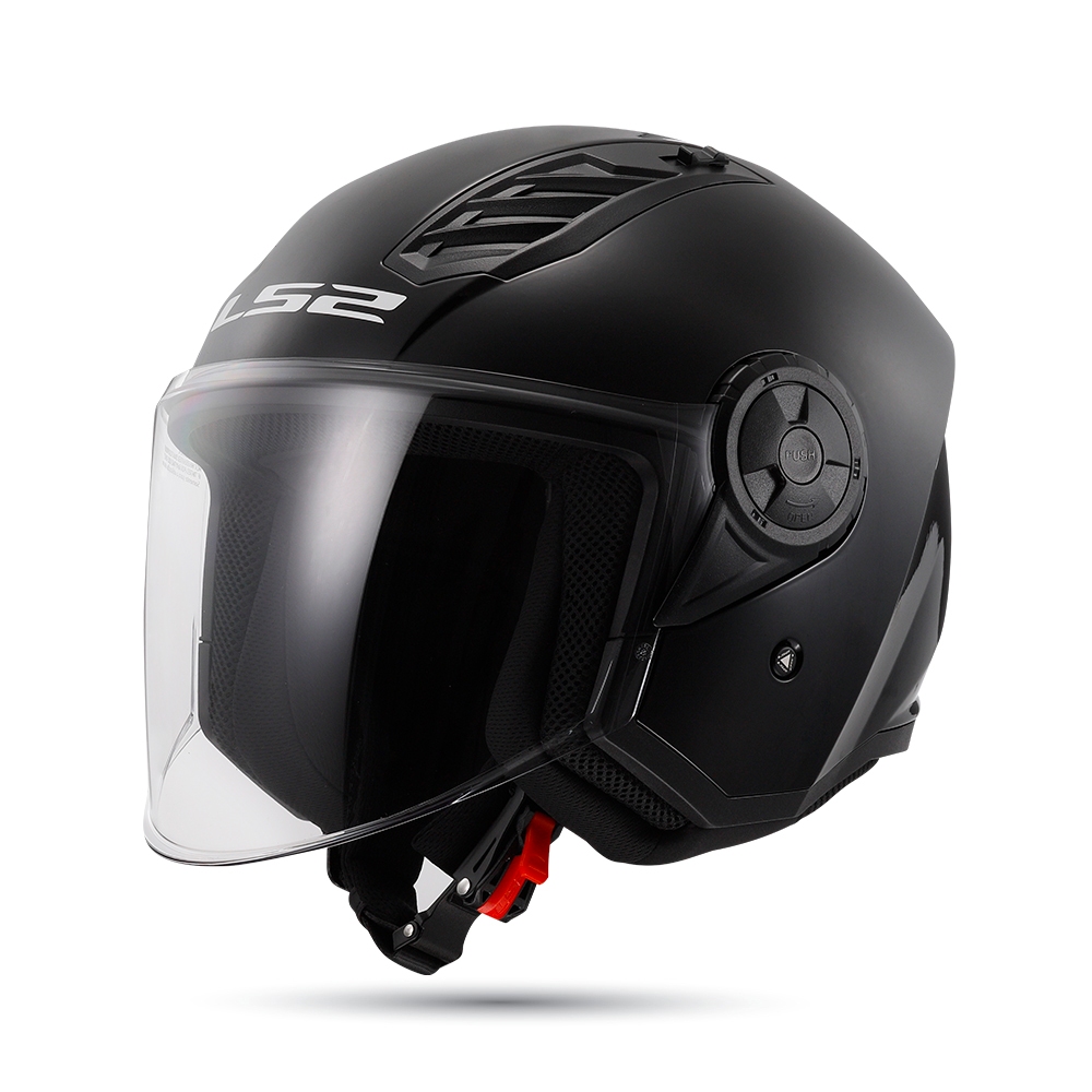 Nón Bảo Hiểm 3/4 LS2 OF616 Airflow II - Form Asian Fit, Kính Chống Xước, Siêu Nhẹ