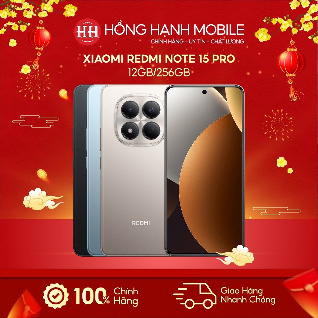 Điện Thoại Xiaomi Redmi Note 15 Pro 12GB/256GB - Hàng Chính Hãng | BigBuy360 - bigbuy360.vn