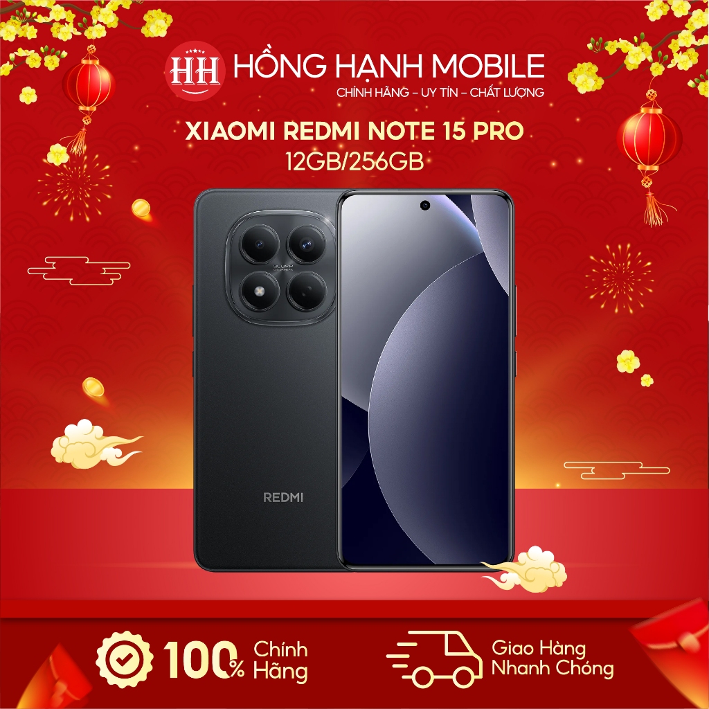 Điện Thoại Xiaomi Redmi Note 15 Pro 12GB/256GB - Hàng Chính Hãng | BigBuy360 - bigbuy360.vn
