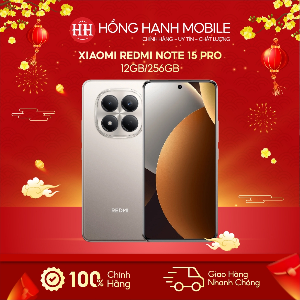 Điện Thoại Xiaomi Redmi Note 15 Pro 12GB/256GB - Hàng Chính Hãng | BigBuy360 - bigbuy360.vn