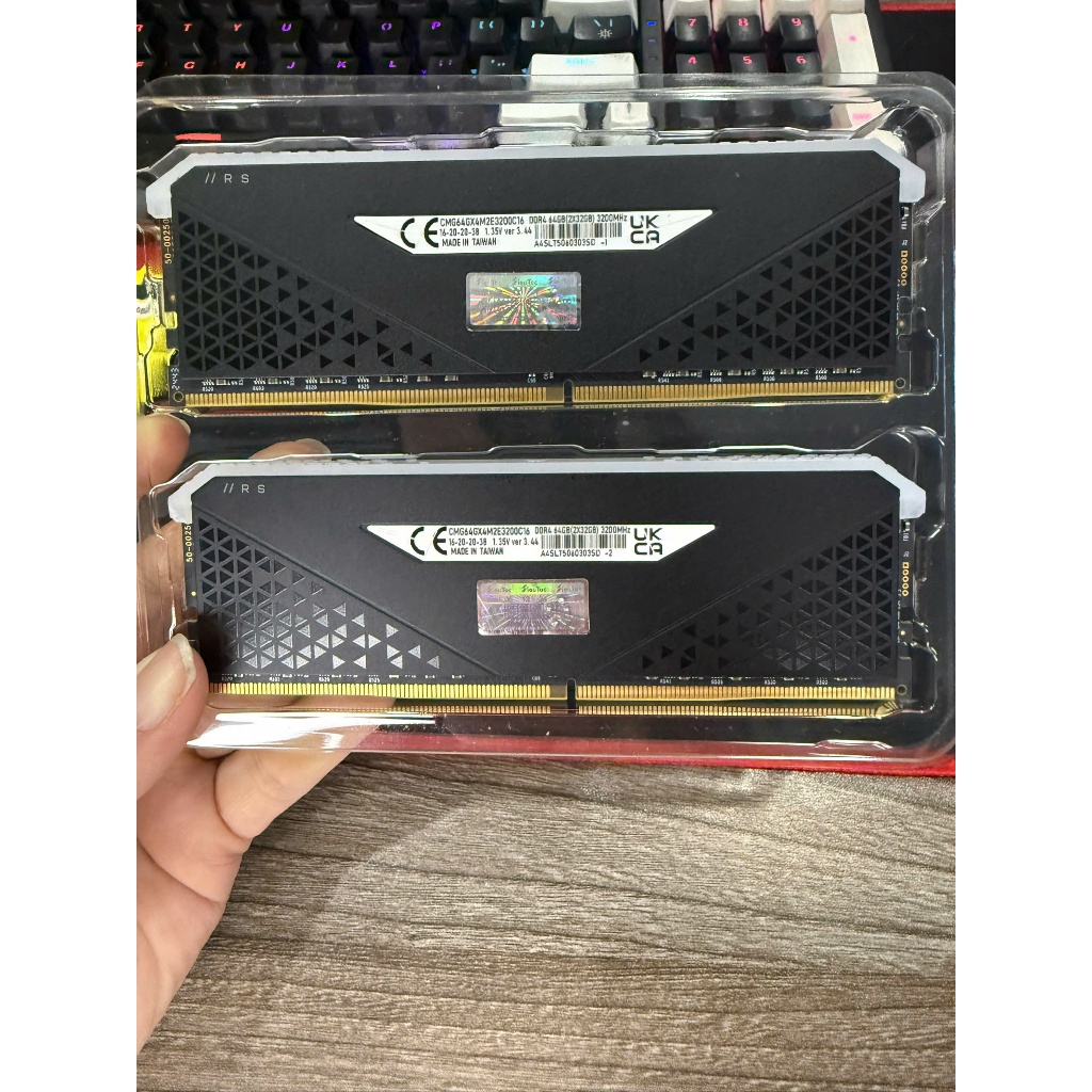 Ram PC Corsair Vengeance RGB RS 32G | 64GB 3200MHz | 3600Mhz DDR4