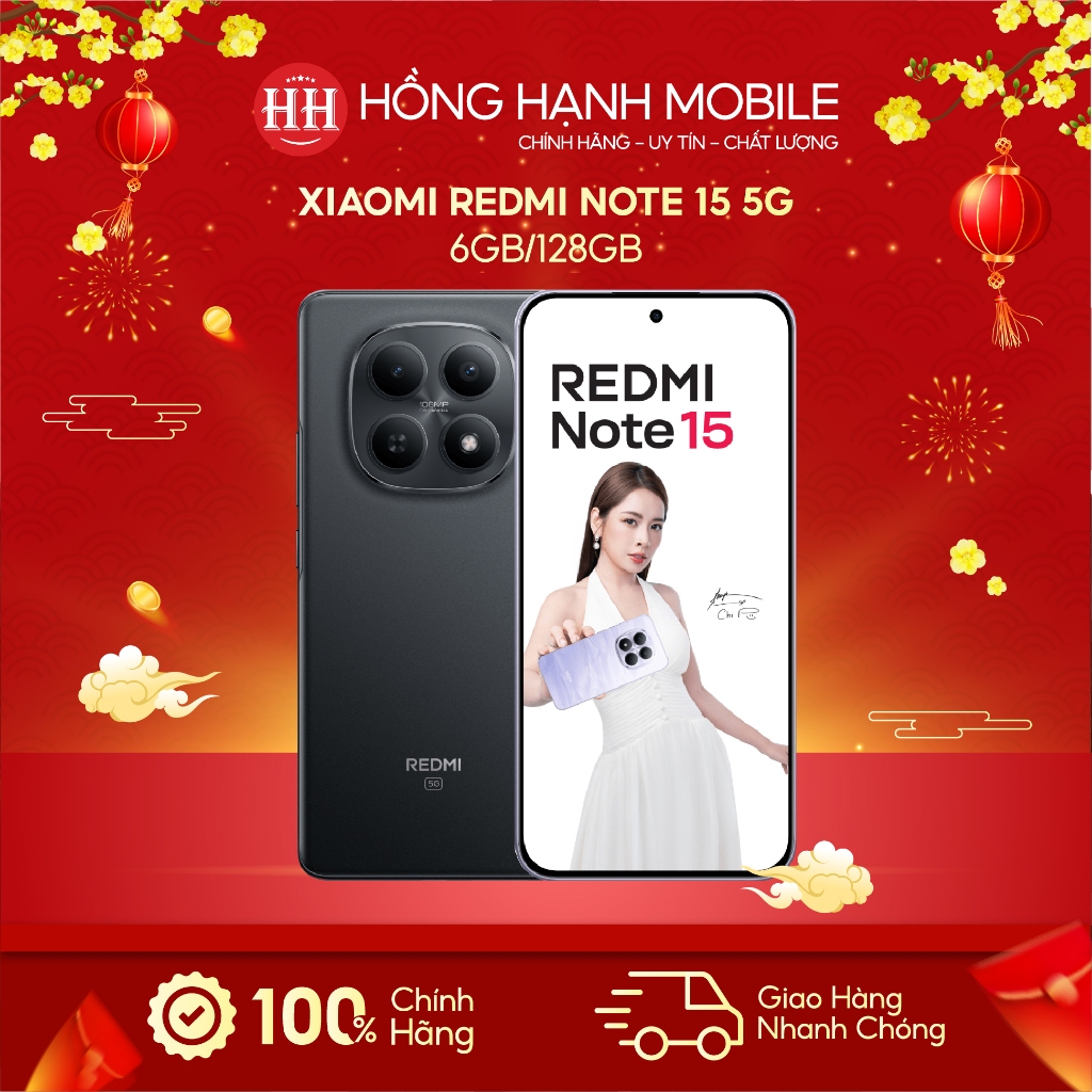 Điện Thoại Xiaomi Redmi Note 15 5G 6GB/128GB - Hàng Chính Hãng | BigBuy360 - bigbuy360.vn