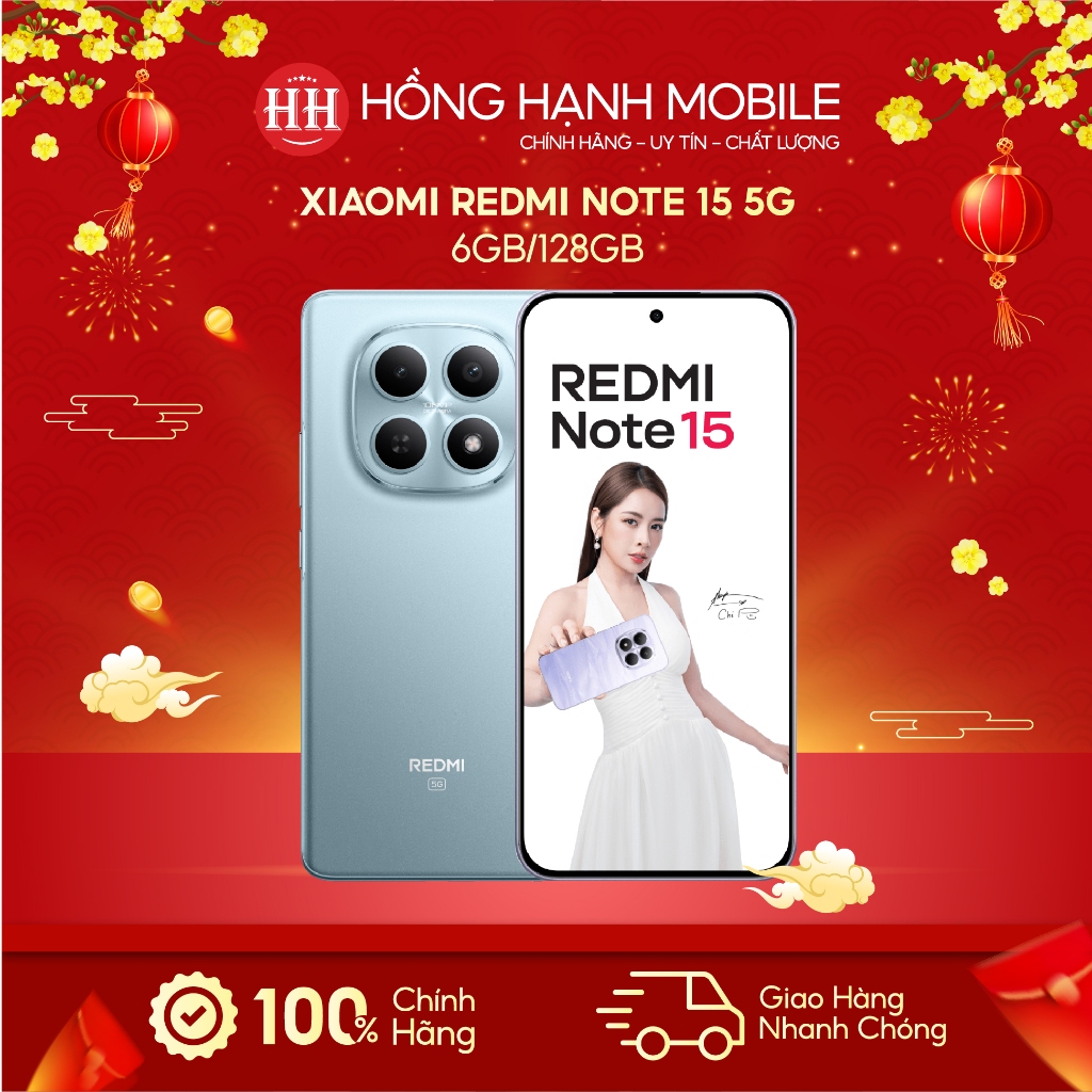 Điện Thoại Xiaomi Redmi Note 15 5G 6GB/128GB - Hàng Chính Hãng | BigBuy360 - bigbuy360.vn