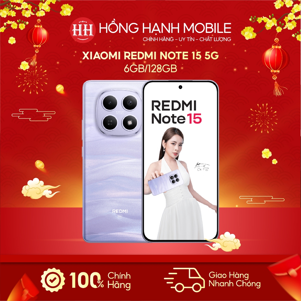 Điện Thoại Xiaomi Redmi Note 15 5G 6GB/128GB - Hàng Chính Hãng | BigBuy360 - bigbuy360.vn
