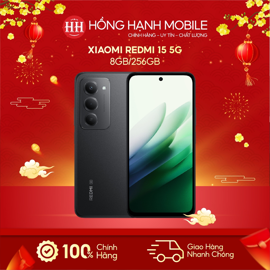 Điện Thoại Xiaomi Redmi 15 5G 8GB/256GB - Hàng Chính Hãng | BigBuy360 - bigbuy360.vn