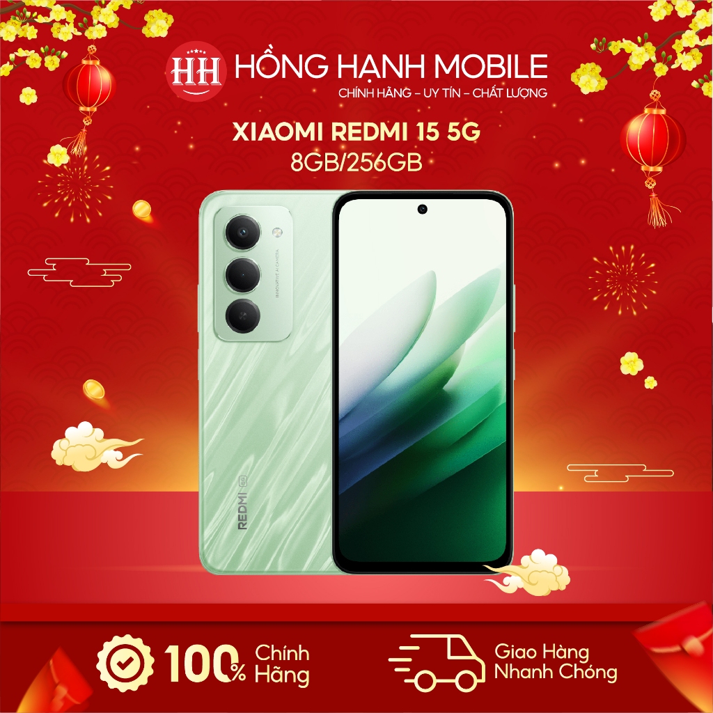 Điện Thoại Xiaomi Redmi 15 5G 8GB/256GB - Hàng Chính Hãng | BigBuy360 - bigbuy360.vn