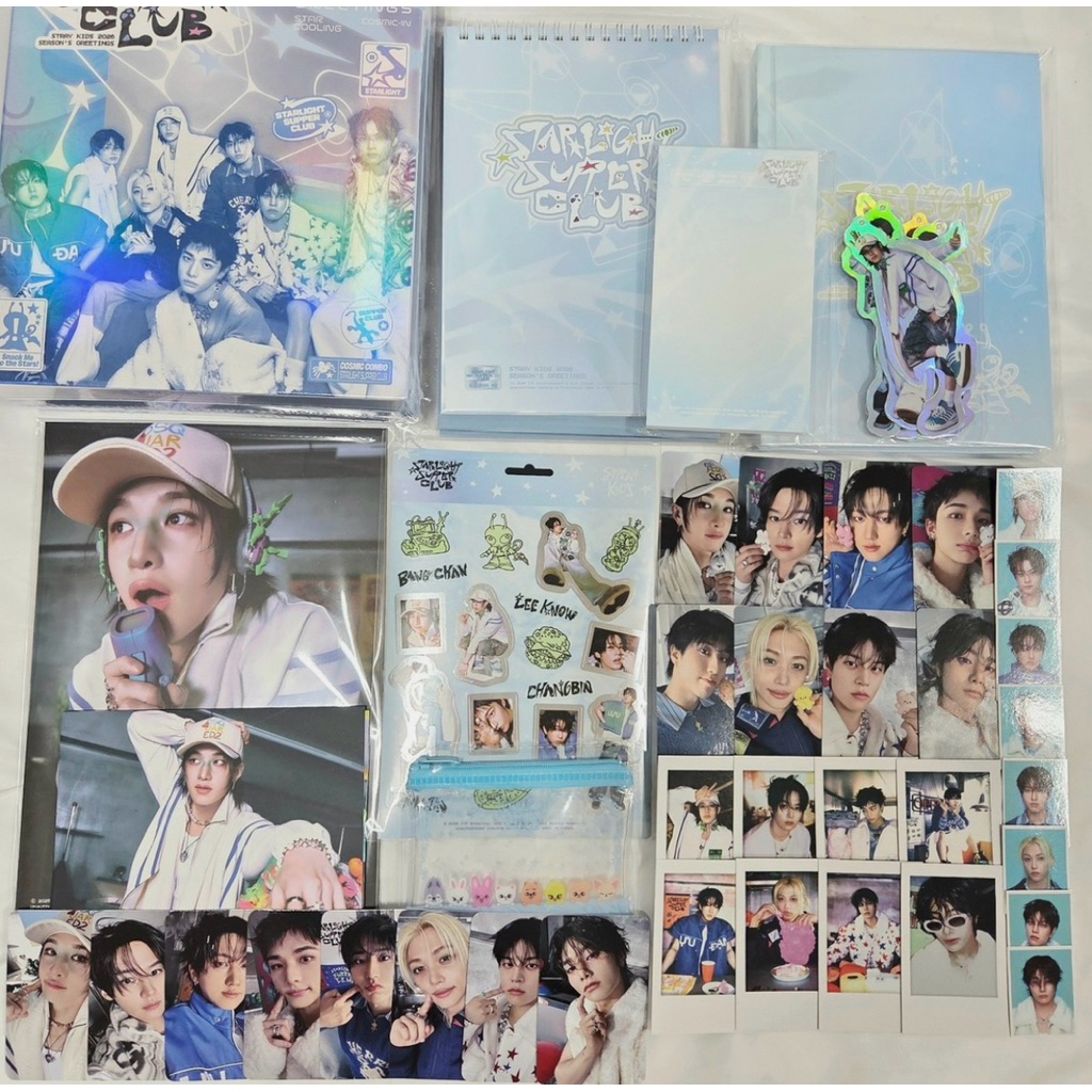 [SẴN/POB MAKESTAR, WITHMUU, SOUNDWAVE] SKZ STRAY KIDS - 2026 SEASON’S GREETINGS “STARLIGHT SUPPER CL