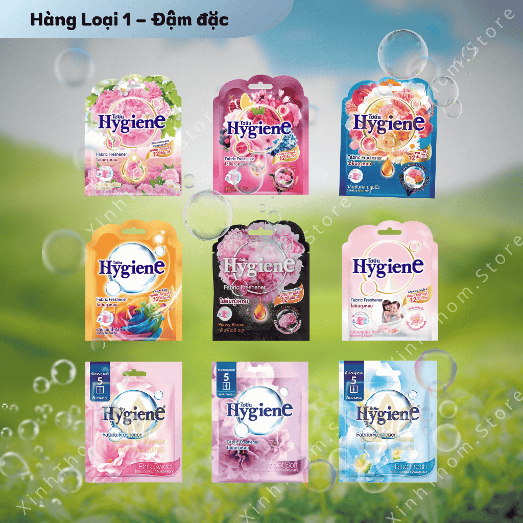 Túi Thơm Treo Tủ Quần Áo, Treo Xe ô tô, Đặt Tủ Giày, Khử Mùi Hôi & Ẩm Móc, Hygiene - Chính Hãng Thơm