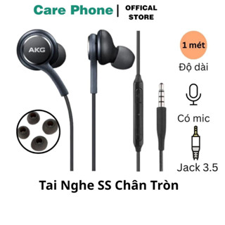 Tai Nghe Nhét Tai Ss AKG s10 - s10 plus màu đen jack cắm 3.5 Bảo Hành 6 Tháng Lỗi 1 Đổi 1