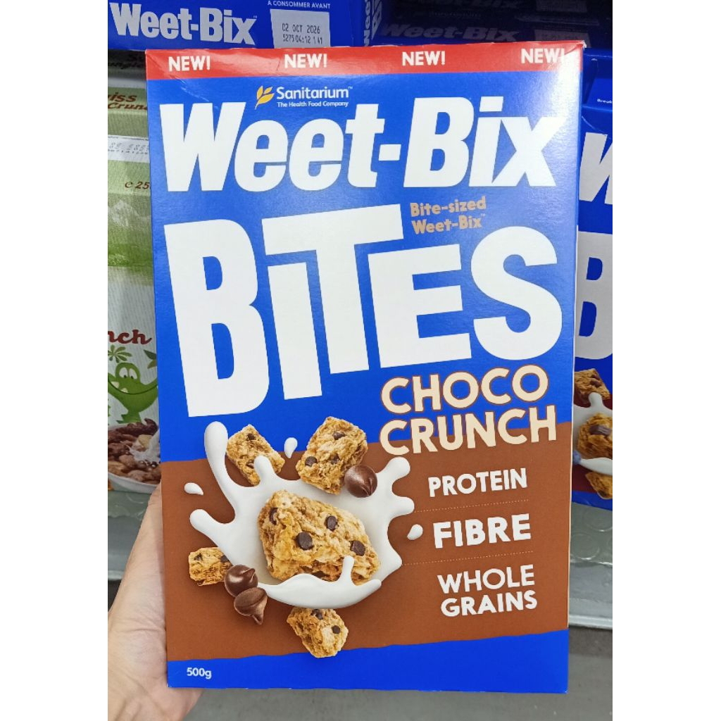 [ Date Mới ] Ngũ cốc ăn sáng Weet - Bix Bites Choco Crunch 500g (Nkbb/MM)