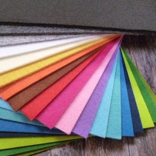 Vải dạ nỉ handmade làm đồ thủ công, sách vải, móc khoá, trang trí