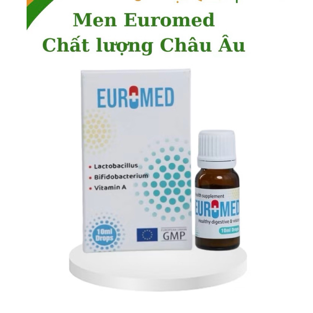 Men vi sinh EuroMed - bổ sung lợi khuẩn cho đường ruột, hỗ trợ giảm  rối loạn tiêu hóa do loạn khuẩn đường ruột